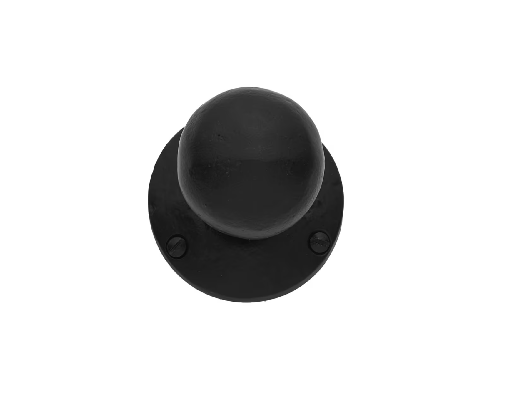 Antique Black Rustic Ball Knob